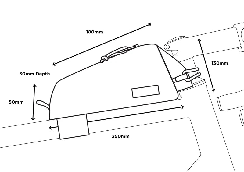 Restrap Top Tube Bag