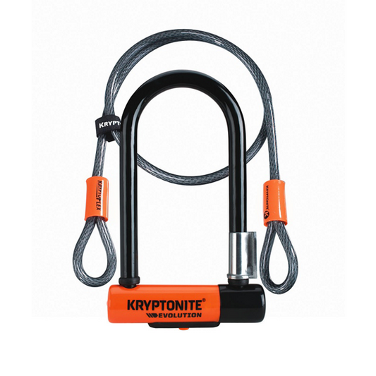 Kryptonite Evolution Mini-7 u-lukko+vaijeri