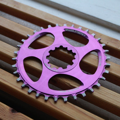 Blackspire Snaggletooth -eturatas, Flat 34T (Sram Direct Mount)