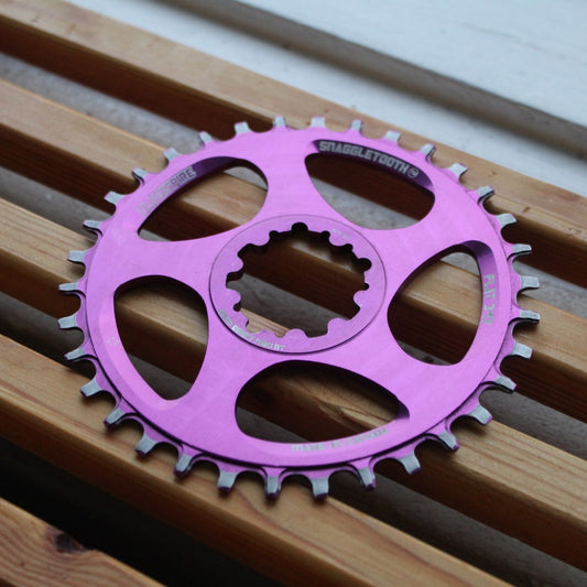 Blackspire Snaggletooth -eturatas, Flat 34T (Sram Direct Mount)