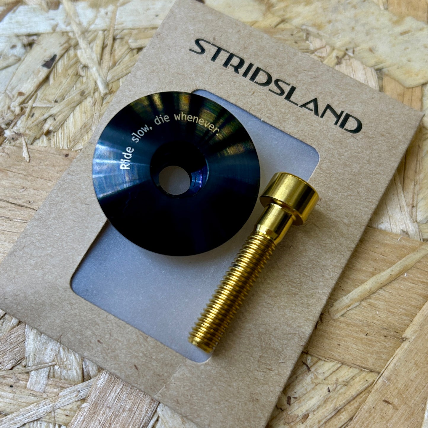 STRIDSLAND Titanium Top Cap