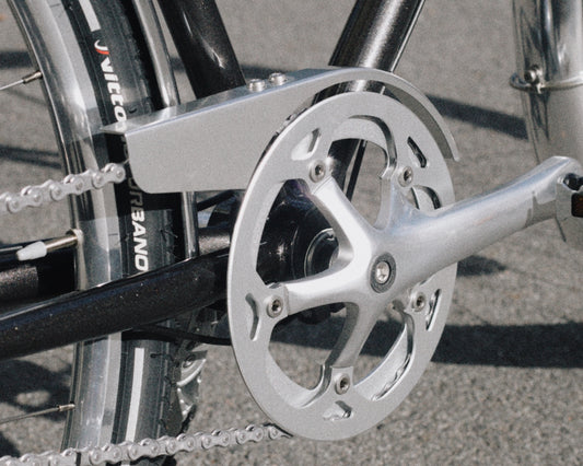 Pelago Chainguard M11 w/clamp - Silver -ketjusuoja